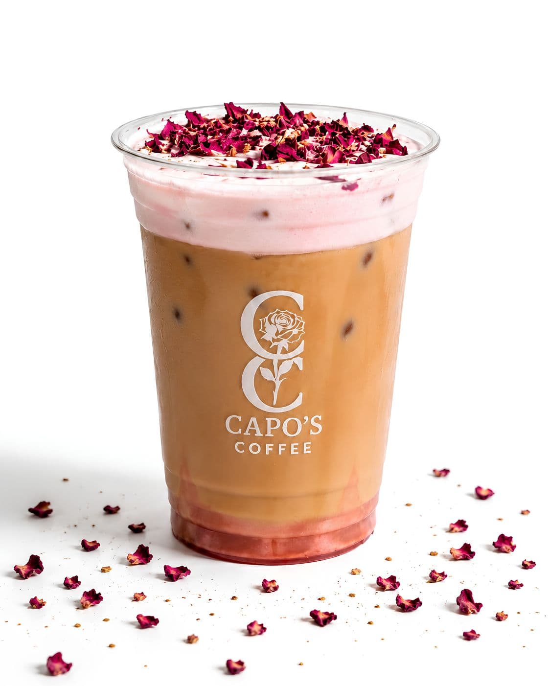 Rose Saffron Latte